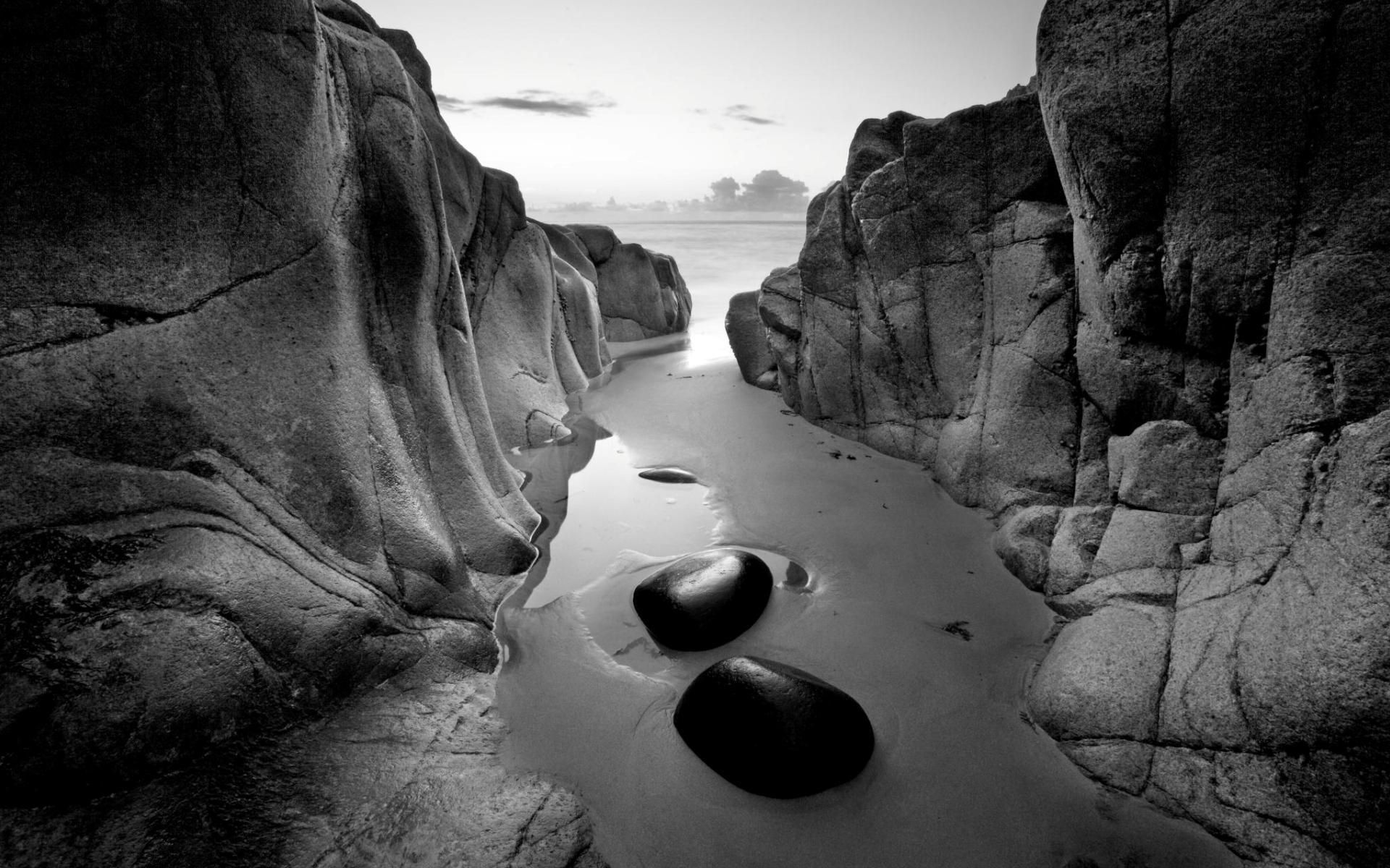 sand and stones